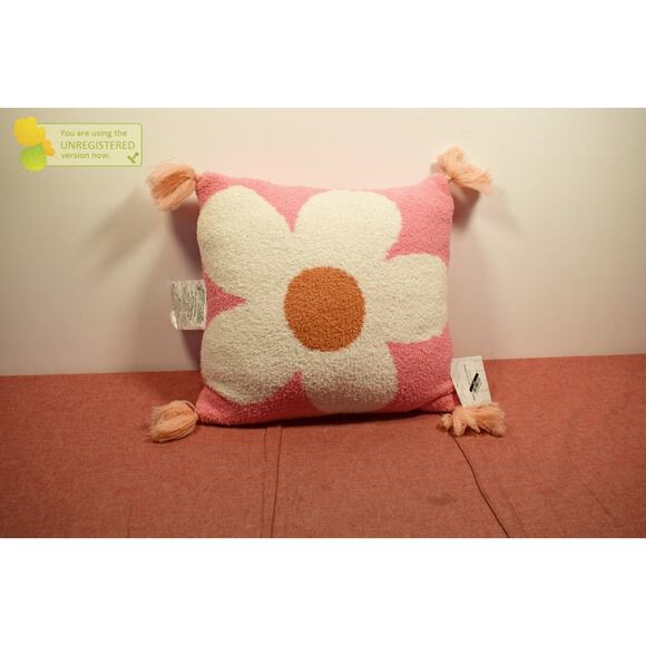 Makers Collective Flower Teen Decorative Pillow* - Picture 1 of 3